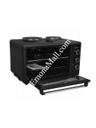 Малка готварска печка Diplomat AP50-32B Black, 50 L - Код G7078