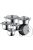 Комплект тенджери с тиган от мраморно покритие BACHMAYER BM 1202, 9-слойно дъно, 12 части - Код G8248