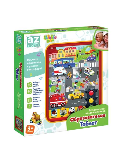 	 Образователен таблет Thinkle Stars "Пътна безопасност"