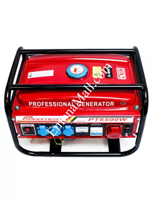 Бензинов генератор PowerTech 4000W - Код G1947