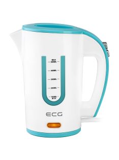   Кана за вода ECG RK 0520, 1000W, 0,5л, Бял/Син - Код G5042