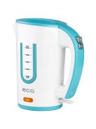 Кана за вода ECG RK 0520, 1000W, 0,5л, Бял/Син - Код G5042