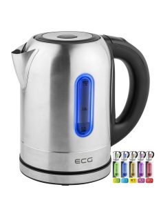   Кана за вода ECG RK 1785 Colore, 2000W, 1,7л, 60 и 100°C, Сив  - Код G5051