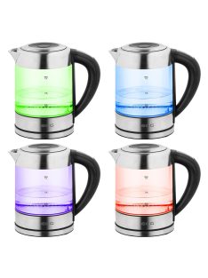   Кана за вода ECG RK 1777 Colore, 1850-2200W, 1,7л, Сив/Черен - Код G5052