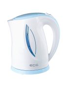 Кана за вода ECG RK 1758 Blue, 2200W, 1.7L, Бял/Син - Код G5063