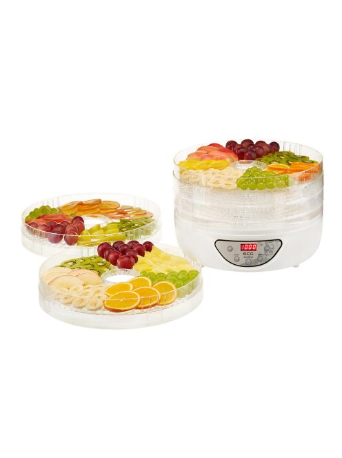 Уред за сушене на плодове ECG SO 570, 200-240 W, Бял - Код G5118