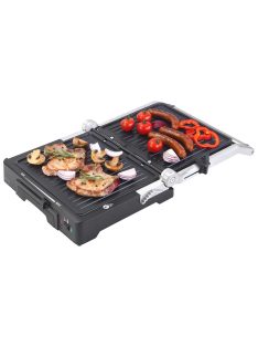   Грил ECG KG 300 Deluxe, 2000W, Черен/Сив - Код G5134