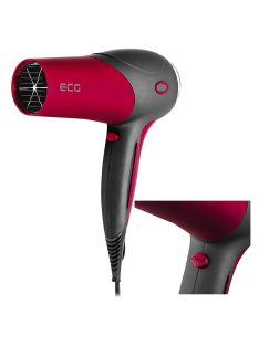   Сешоар ECG VV 112, 2000W, Черен/Червен - Код G5156