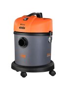 Прахосмукачка за мокро и сухо почистване ECG VM 3140 Hobby, 1400W, 20l, Сив/Оранжев  - Код G5203