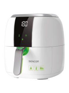   Фритюрник с горещ въздух Sencor SFR 5320WH, 1400 W, 3L, Бял/Зелен - Код G5220