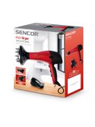 Сешоар Sencor SHD 6701RD, 2000W, Червен/Черен - Код G5236