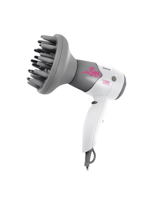 Сешоар Sencor SHD 6504W, 1400W, Бял/Сив - Код G5241