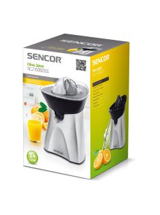   Цитрус преса Sencor SCJ 6050SS, 60 W, Черен/Сив - Код G5277