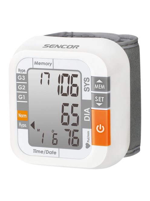Апарат за измерване на кръвно налягане Sencor SBD 1470, Бял - Код G5318