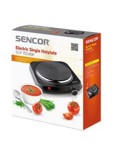   Котлон Sencor SCP 1504BK, 1500W, Черен - Код G5328