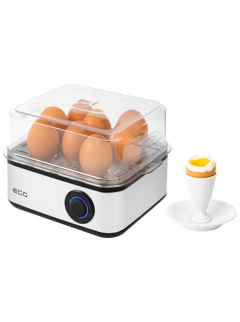 Яйцеварка ECG UV 5080, 500W, 8 яйца, Сив -  Код G5350