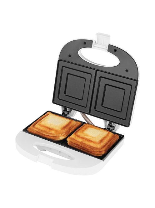 Сандвич мейкър ECG S 1170 750W, Бял - Код G5352