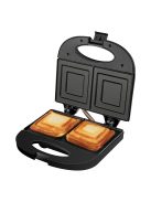 Сандвич мейкър ECG S 3172, 750W, Черен/Сив - Код G5353