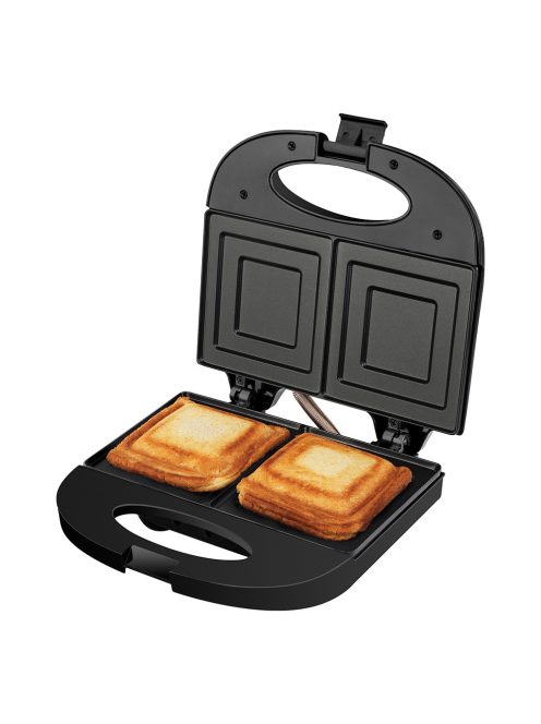 Сандвич мейкър ECG S 3172, 750W, Черен/Сив - Код G5353
