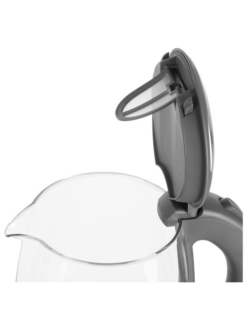 Кана за вода ECG RK 2020 Grey Glass, 1850-2200 W, 2.0L, Сив - Код G5412