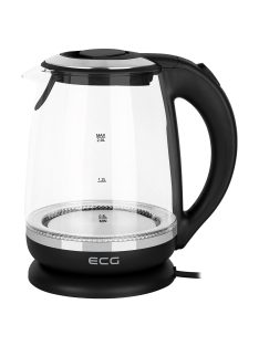   Кана за вода ECG RK 2080 Glass, 1850-2200 W, 2.0L, Черен - Код G5414