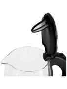 Кана за вода ECG RK 2080 Glass, 1850-2200 W, 2.0L, Черен - Код G5414