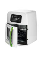 Фритюрник с горещ въздух SENCOR SFR 5400WH, 11L, 1800W, LED дисплей, Бял/Зелен - Код G5431