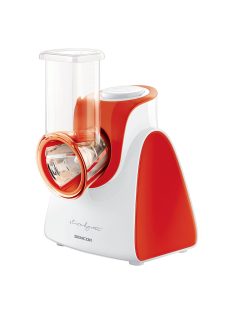   Електрическо кухненско ренде SENCOR SSG 3504RD, 150W, 5 подвижни приставки, Бял/Червен - Код G5436