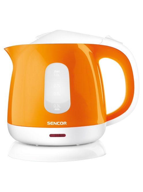 Електрическа кана SENCOR SWK 1013OR, 1 л., 900 - 1100 W, Оранжев/Бял - Код G5454