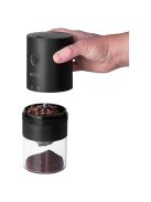 Преносима електрическа кафемелачка ECG KM 150 Minimo Black, 13 W, макс. 120 мл, Черен - Код G5468