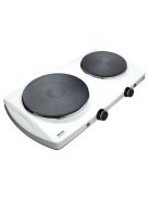 Двоен електрически котлон SENCOR SCP 2253WH-EUE4, 2500 W, Два котлона с диаметър 18 и 15 cm, Бял - Код G5475