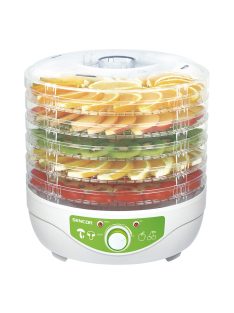   Уред за сушене на плодове SENCOR SFD 790WH, 250W, 5 поставки за сушене, Бял - Код G5478