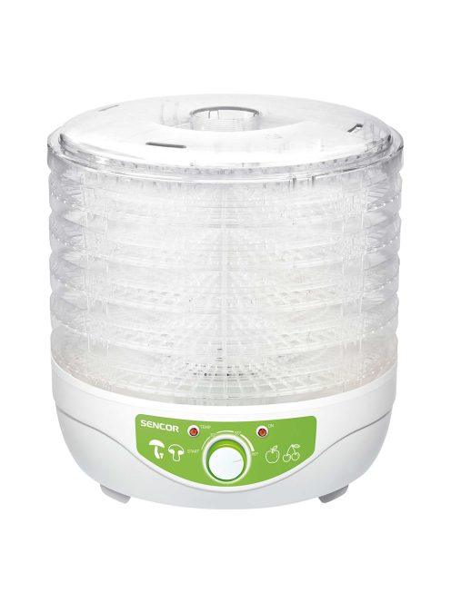 Уред за сушене на плодове SENCOR SFD 790WH, 250W, 5 поставки за сушене, Бял - Код G5478