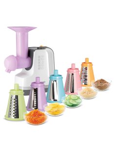   Електрическо кухненско ренде SENCOR SSG 4500WH, 150W, 5 подвижни приставки, Бял - Код G5487