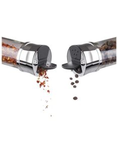   Стойка за съхранение на подправки LAMART LT7009 SPICE, 85 мл, 6 бр., Черен - Код G5489