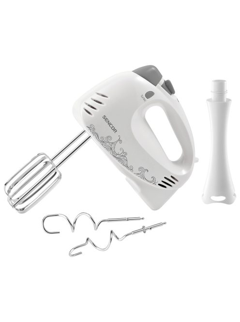 Ръчен миксер SENCOR SHM 5270-EUE3, 400W, 5 нива на скорост, Бял - Код G5505
