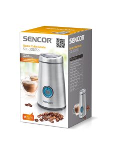   Електрическа кафемелачка SENCOR SCG 3050SS, 150W, Сив - Код G5508