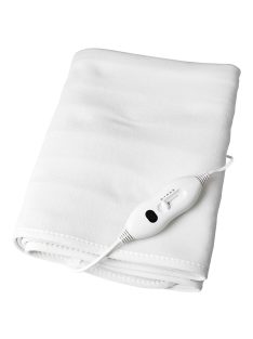   Електрическо одеяло - единично ECG ED 8036, 60W, 150 х 80 см, Бял - Код G5520