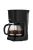 Кафеварка ECG KP 2116 Easy, 1.25 литра, 750W, Черен - Код G5524