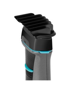   Многофункционален акумулаторен тример ECG GRS 3820 Magnetic, 3 сменяеми глави, 9 приставки, водоустойчив, Сив - Код G5526