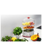 Уред за готвене на пара GALLET PANTIN CUV962, 8.5 L, 900 W, Бял/Червен - Код G5533