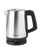 Електрическа кана за вода ECG RK 1742 Puro, 1,7 литра, 1850–2200 W, Сив/Черен - Код G5541