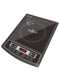   Индукционен котлон SAPIR SP 1445 LG, 2000W, LED екран, 4 функции, 8 степени, Черен - Код G8087