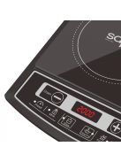 Индукционен котлон SAPIR SP 1445 LG, 2000W, LED екран, 4 функции, 8 степени, Черен - Код G8087