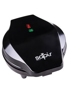   Гофретник SAPIR SP 1442 GF, 1200W, 5 сърцевидни гнезда, черен - Код G8163