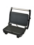 Тостер преса за сандвичи и скара 2в1 ZEPHYR ZP 1442 PB, 1500W, Незалепващи плочи, Терморегулатор, Черен/инокс - Код G8196