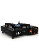Газов туристически котлон SP 1445 TGB, 2.1 kW, Железен корпус, Пластмасов куфар, Черен - Код G8225