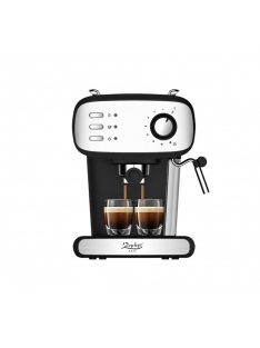   Еспресо машина ZEPHYR ZP 1171 J, 15bar, 850W, 1.5 литра, Пяна, Инокс/Черен - Код G8270