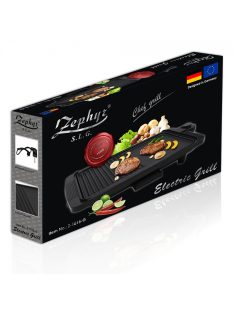  Електрическа скара ZEPHYR ZP 1015 G, 1500W, Тавичка за мазнина, Термостат, Черен - Код G8347