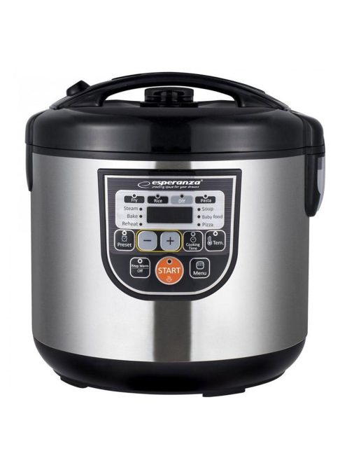 Мултикукър Esperanza EKG011, 860W, 5 литра, 11 Програми, Сив - Код G8351